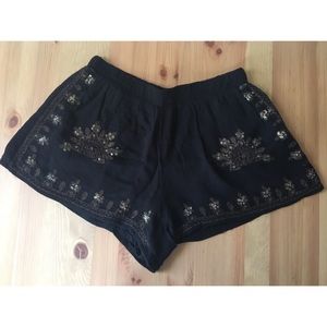 Embodied Black Shorts